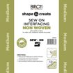 SHAPE TO CREATE I/F Non Woven Sew On Medium 90cm - White