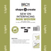 SHAPE TO CREATE I/F Non Woven Sew On Light 90cm - White