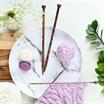 KnitPro - Symfonie Single Point Knitting Needles - Wood 40cm x 4.00mm