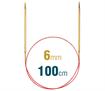 Lace Circular Knitting Needles 100CM X 6.00MM
