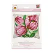 Sudan Tapestry Cushion Kit 40 x 40cm - Pink Tulips
