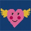 Tapestry Kit Mini 11 x 11cm - Heart