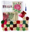 Latch Hook Kit - Single Rose