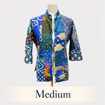 Quilted Jacket navy Medium