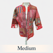 Quilted Jacket Red Medium