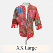 Quilted Jacket Red xx Large