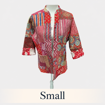 Quilted Jacket Red Small