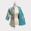 Quilted Jacket Teal
