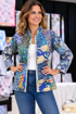Quilted Jacket Navy
