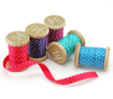 Decorative Ribbons - Berry Polka Dot