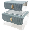 HORN Victorian Clearview Case Set - Rosemary Blue