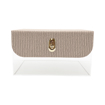 Large HORN Victorian Clearview Case - Peanut Beige