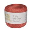  4ply Crochet Cotton BC4910 CORAL