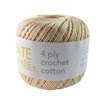 4ply Crochet Cotton BC603 Cream