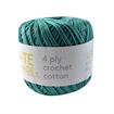 4ply Crochet Cotton BC239 TEAL
