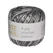 4ply Crochet Cotton BC4830 VER GREYS