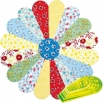 Matilda's Own Template - Dresden Plate Curved 22.5deg - 4-9in