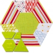 Matilda's Own Template - Hexagon Slice Set of 4 - 8in