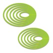 Matilda's Own Template - Oval Donut Set of 12- 1.5-7in