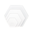 Hexagons 4pc Template Set