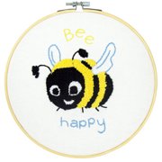 MAKE IT Punch Needle Kit 17.5cm - Bee