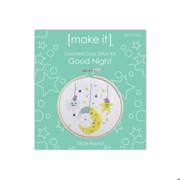 MAKE IT Cross Stitch Kit 10cm - Good night
