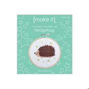 MAKE IT Cross Stitch Kit 10cm - Hedgehog