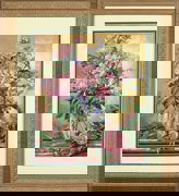 Peonies & Canterbury Bells