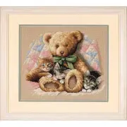 Dimensions Needlecraft - Teddy & Kittens