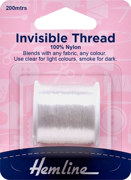 Hemline - Thread Invisible 200m - Clear