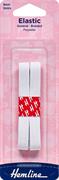 HEMLINE HANGSELL - Elastic  Braided 9mm x 2m - white