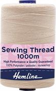 HEMLINE THREADS - Thread 1000M - 590 ivory 