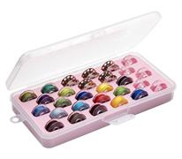 Storage Containers: Bobbin Box - 28 Cavity 19 x 9.5 x 3cm