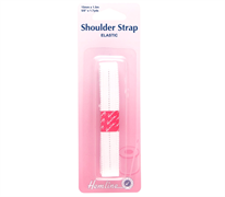Elastic Shoulder Strap 1.5m x 15mm White