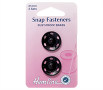 Snap/Fast-Black - 21mm 