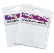 Papercraft 3mm 3D Adhesive Foam Dots - 272pcs - 2 Pack