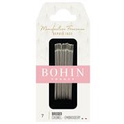BOHIN - Embroidery Needle - no 7 (x 15 needles)