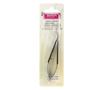 BOHIN - Tweezers Super Fine Angled Hardanger 11cm Black