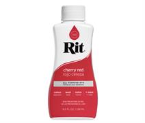 Rit Fabric Liquid Dye All Purpose 8Oz (236Ml) - cherry red