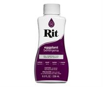 Rit Fabric Liquid Dye All Purpose 8Oz (236Ml) - eggplant