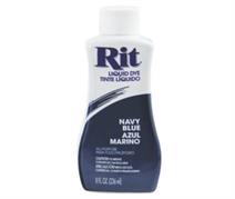 Rit Fabric Liquid Dye All Purpose 8Oz (236Ml) - navy blue