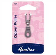 Zipper Puller - Ring Silver