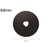 Olfa Blade Replacement Chenille - 60mm