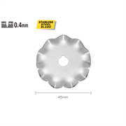 Olfa Blade Replacement 45mm - Wave Blade