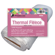 Matilda's Own - Batting Thermal Fleece Polyester 100% with Reflective Scrim - 157cm wide