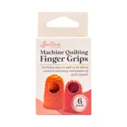 Sew Easy - Machine Quilting Finger Grips Sizes 12/14 6pcs