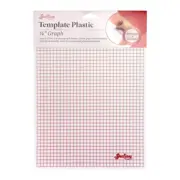 Sew Easy - Template Plastic Sheets Printed 1/4" Grid Qty 2 - 280 x 215mm
