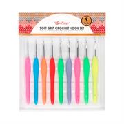 Sew Easy - Crochet Hook Set Soft Grip - 9 hooks