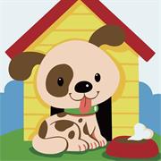 COLOURME - Paint By Numbers 20Cm X 20Cm - dog house