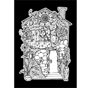 COLOURME - Velvet Art Poster - House - A3 350gsm